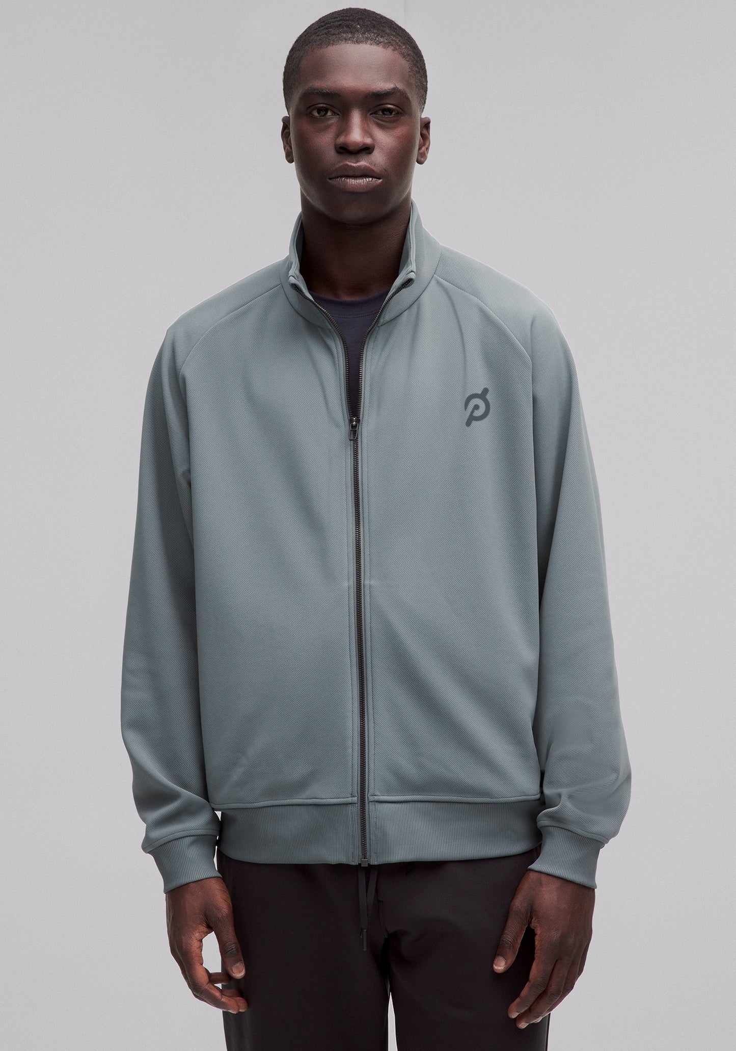 Relaxed-Fit Smooth Twill Track Jacket