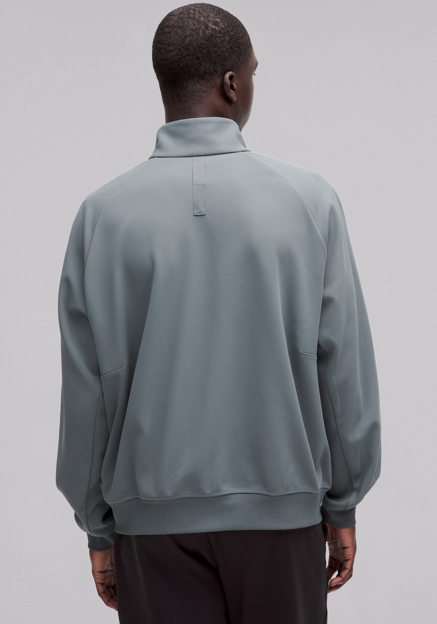 Relaxed-Fit Smooth Twill Track Jacket