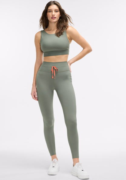 Cadent Rib High Rise Pocket Legging 25"