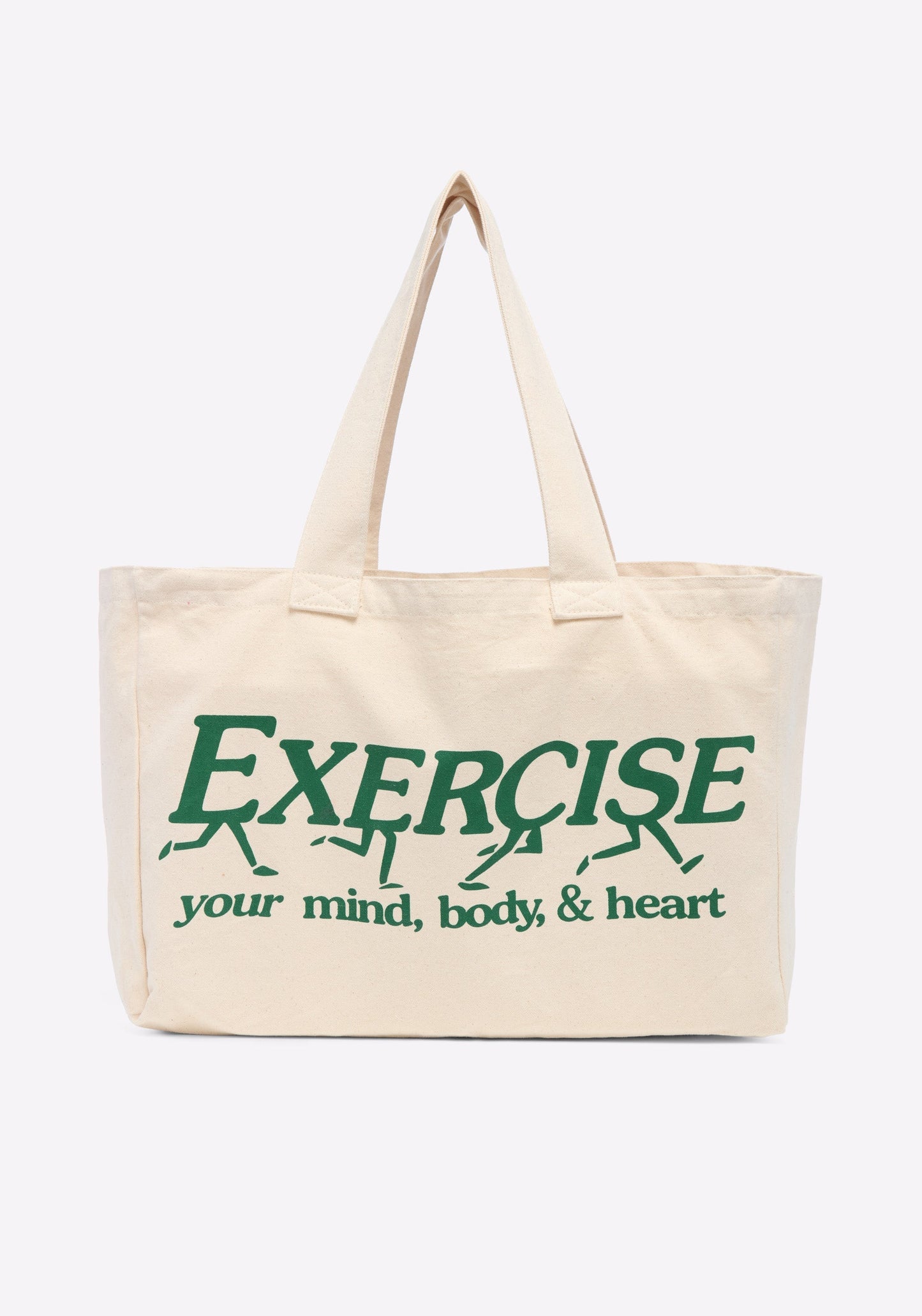 Exercise Your Mind, Body & Heart Tote Bag