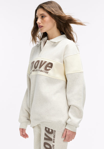 Move With Intention Polo Sweatshirt