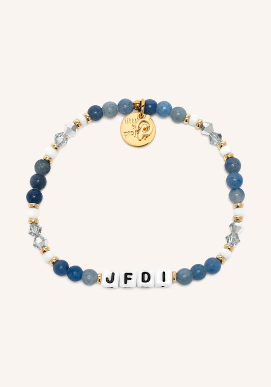 Peloton x Little Words Project JFDI Bracelet