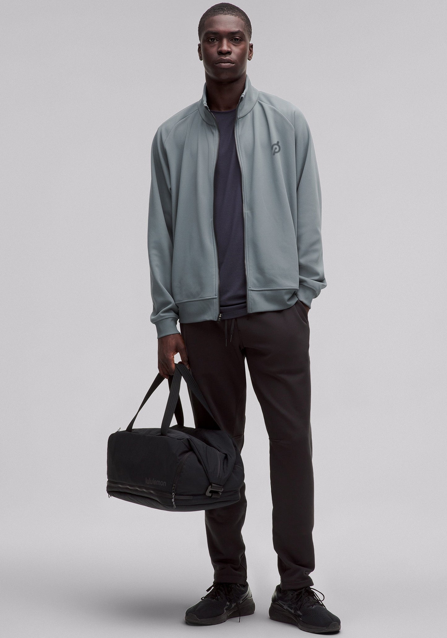 Relaxed-Fit Smooth Twill Track Jacket