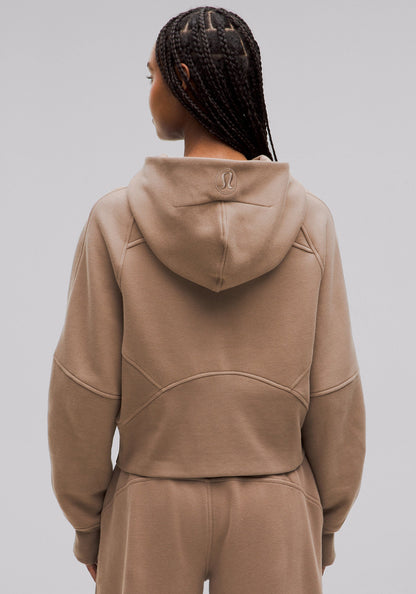 Scuba Oversized Half-Zip Hoodie