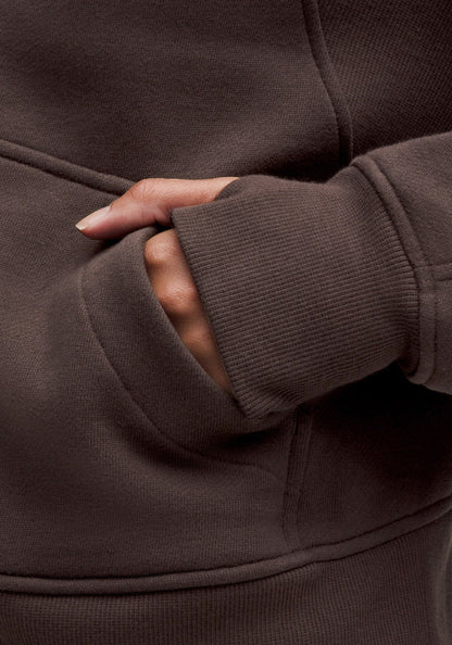 Scuba Oversized Full-Zip Hoodie