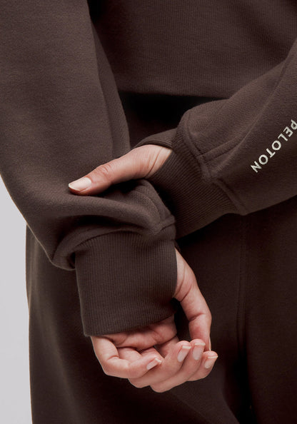 Scuba Oversized Half-Zip Hoodie