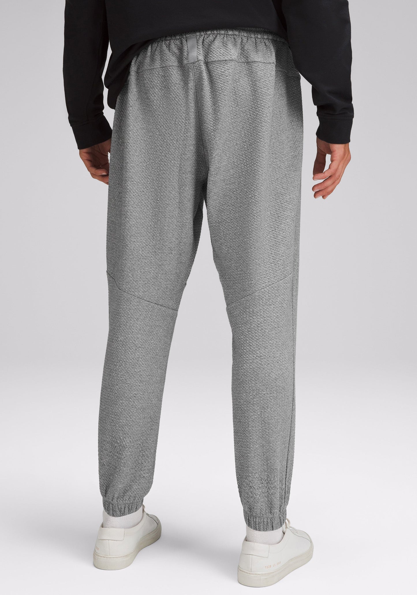Textured Double-Knit Cotton Jogger